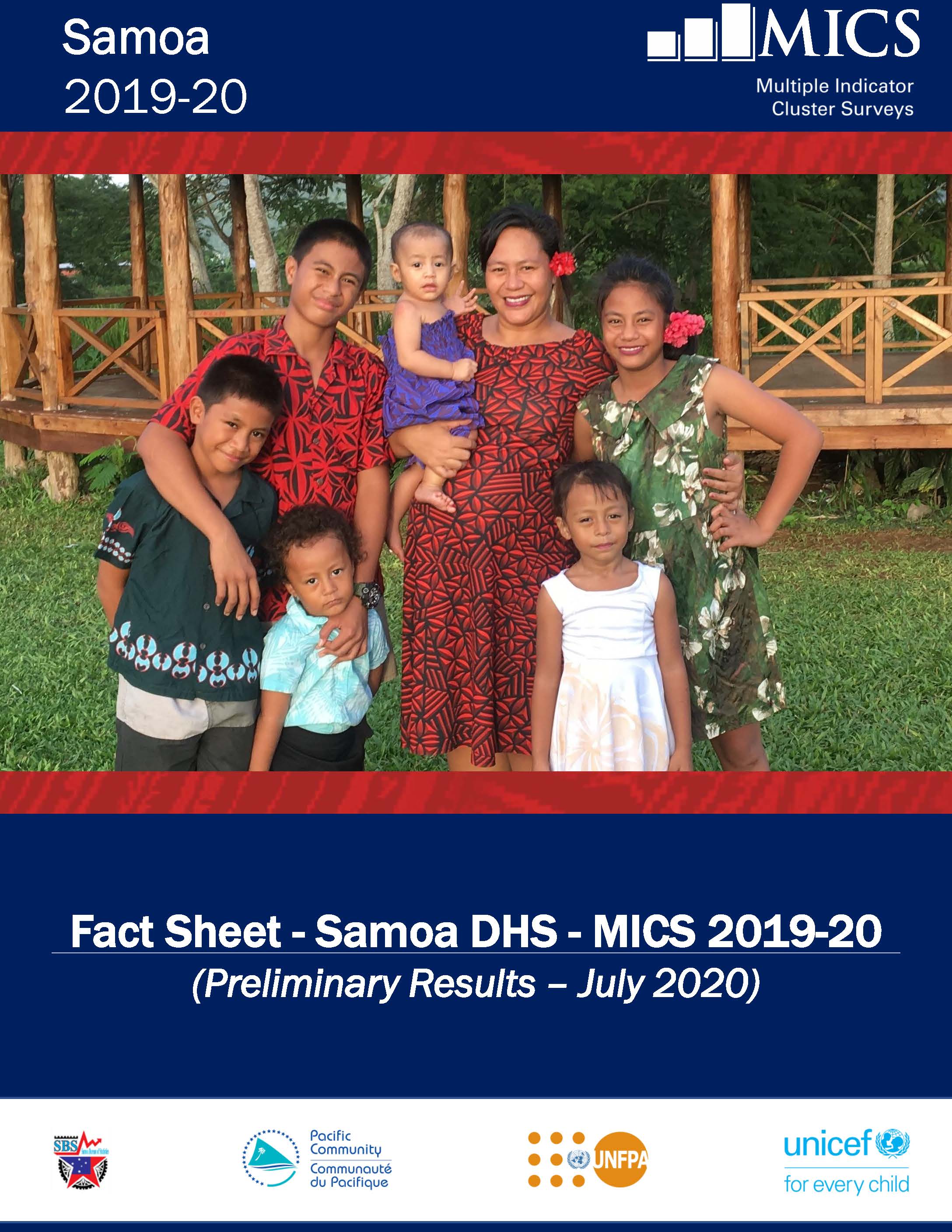 Fact Sheet - Samoa DHS - MICS 2019-20