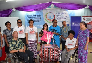 Launch of Women with Disability Dignity Kits