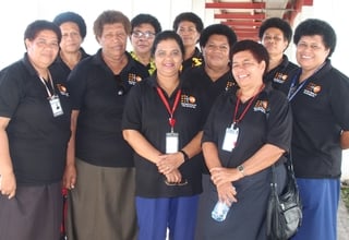A group of 10 Retired Fijian Midwives 
