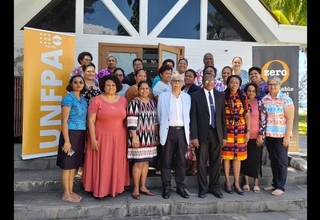 Healthcare professionals from the Fiji Ministry of Health and Medical Services and the Fiji National University, together with t