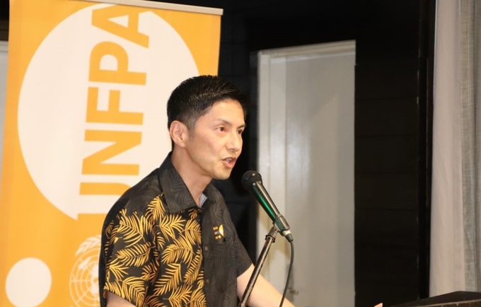 Mr. Iori Kato,UNFPA Director for the Pacific and Representative to Fiji during the Closing of the 2022 PSRH Conference Friday, 0