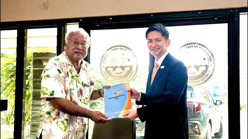 UNFPA Pacific Director reaffirms the agency’s support to the Government of the Federated States of Micronesia under the new 5-Year Programme