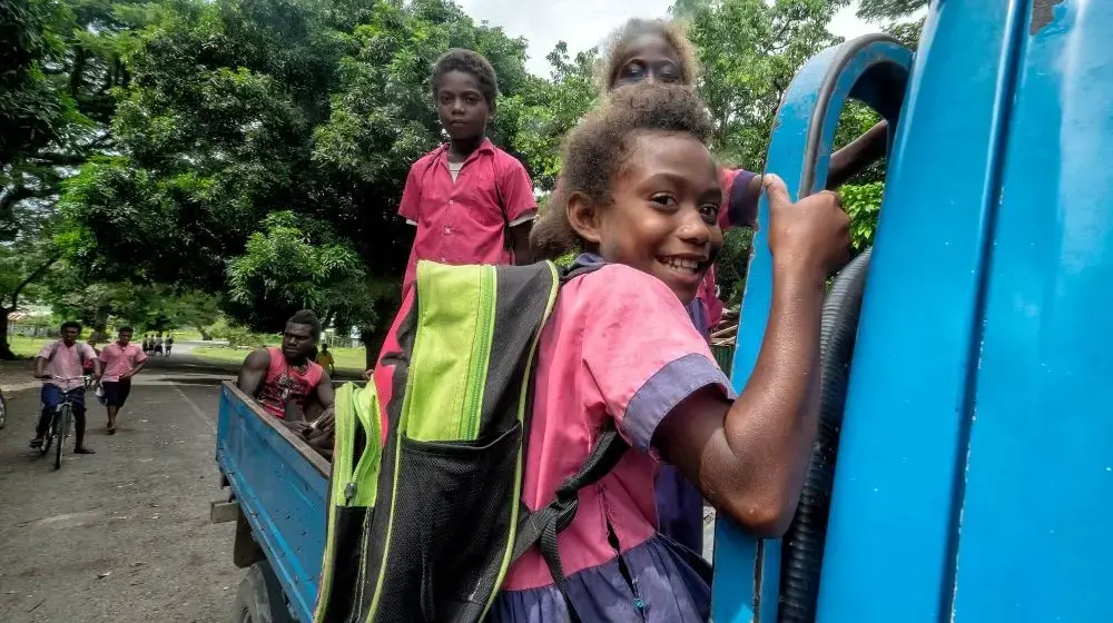  Young people in Solomon Islands are learning to speak with each other about difficult topics, but for their own future 