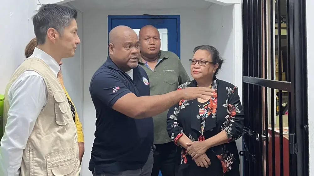 UNFPA-donated bio-fridge strengthens Palau's fight against Gender-Based Violence