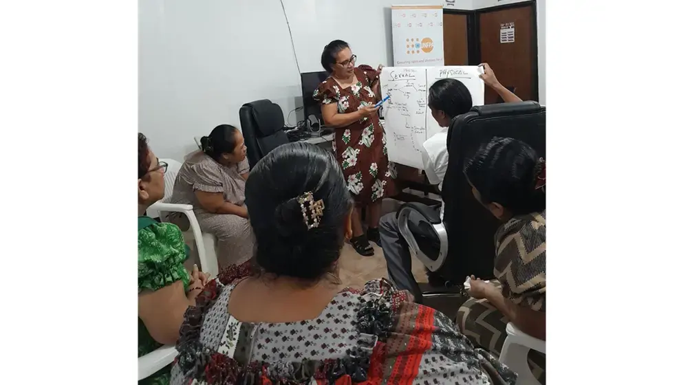 UNFPA supported Health Department FSM to strengthen health system response to gender-based violence in the Federated States of Micronesia (FSM)