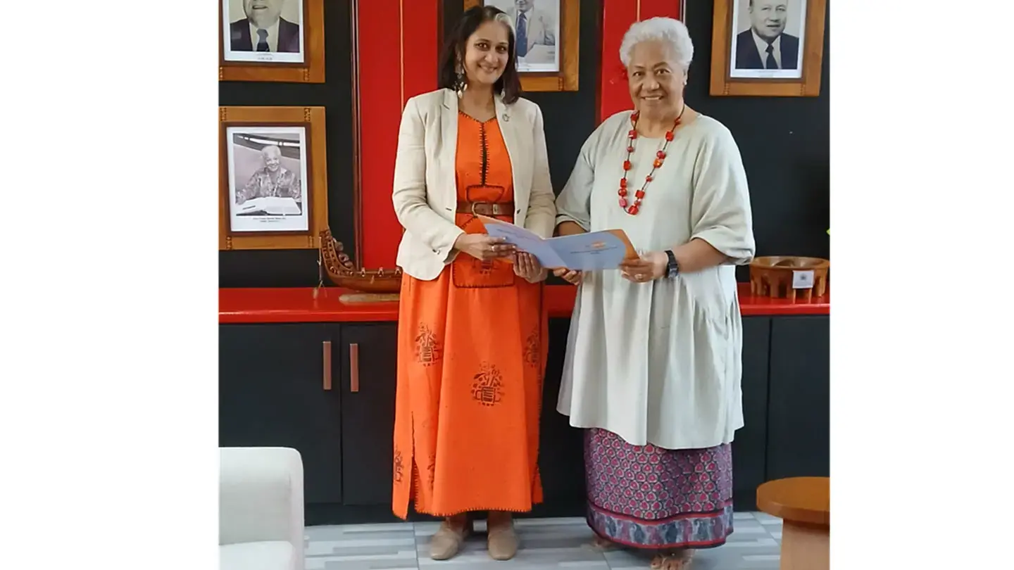UNFPA Director for the Pacific presents credentials