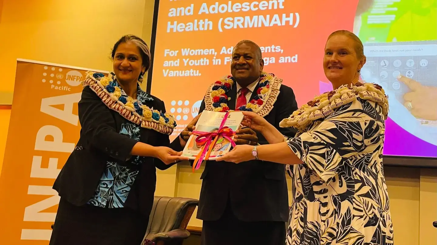 UNFPA Pacific and New Zealand support sexual and reproductive health for Fiji, Tonga, and Vanuatu