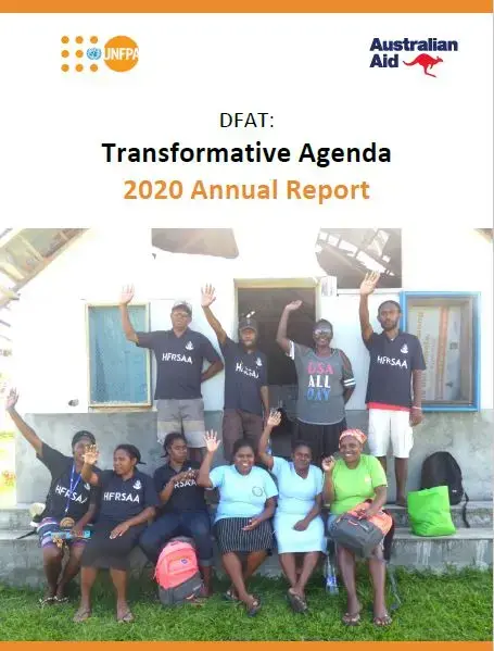 DFAT: Transformative Agenda 2020 Annual Report